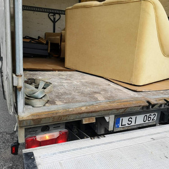 Senų baldų išvežimas Klaipėda Artūras Šiaulys nuotrauka 4