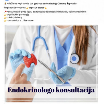 Facebook reklama Kaunas Viktorija Ž. nuotrauka 2