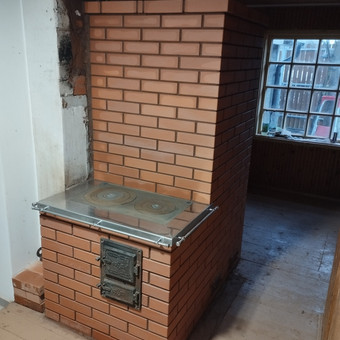 Senovinės kaimo krosnys iš plytų Utenos rajonas Edvardas Jakštas nuotrauka 1