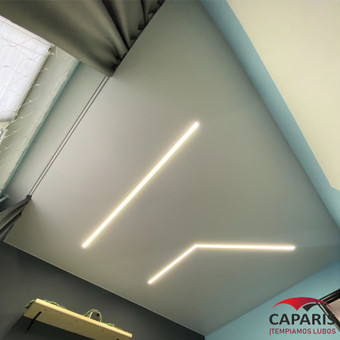 LED įtempiamos lubos Kaunas UAB Caparis nuotrauka 4