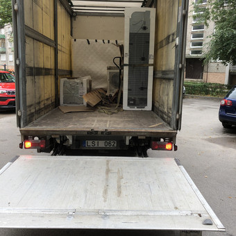 Buitinės technikos išvežimas Klaipėda Artūras Šiaulys nuotrauka 6