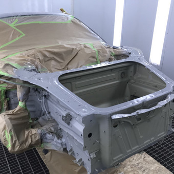 Automobilių paruošimas dažymui-dažymas Kauno rajonas Suportų dažymas-shadow line-ŽibintųLakavimas nuotrauka 5
