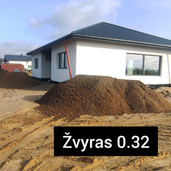 Žvyras fr. 0-32 Betonavimui arba keliams. Kaunas MB Galus nuotrauka 2 Žvyras Kaunas MB Galus nuotrauka 2