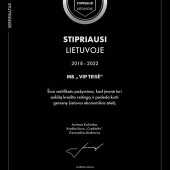 Buhalterio konsultacija Kaunas VIP teisė nuotrauka 2
