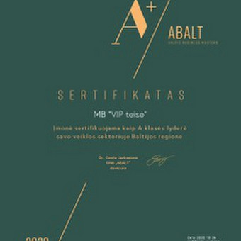 Įmonių steigimas (UAB, MB, VšĮ) Kaunas VIP teisė nuotrauka 3