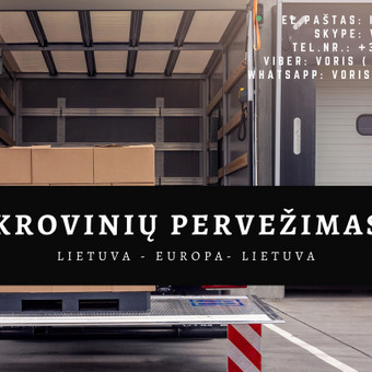 Lietuva - Europa - Lietuva Kaunas Krovinių Pervežimas nuotrauka 4 Kurjerio paslaugos Kaunas Krovinių Pervežimas nuotrauka 4