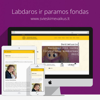 NE šabloninis dizainas.
Dizainas yra statomas mūsų pačių, pagal kliento norus ar pateiktus pavyzdžius. Šiauliai DESAmedia nuotrauka 1 Svetainių dizainas (web design) Šiauliai DESAmedia nuotrauka 1