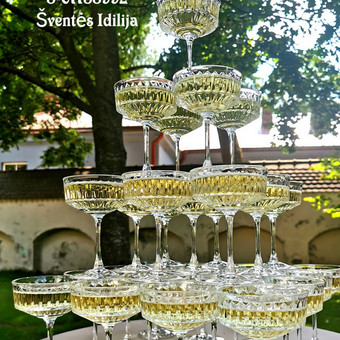 Šampano staliukas Vilnius Šventės Idilija Vilnius nuotrauka 4