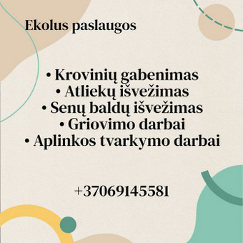 Baldų pervežimas Kaunas Dominykas nuotrauka 5