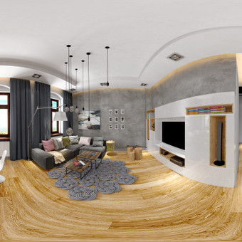 Nekilnojamojo turto 3D turas. Vilnius Elina Tereza Sapiega nuotrauka 3 Virtualus turas Vilnius Elina Tereza Sapiega nuotrauka 3