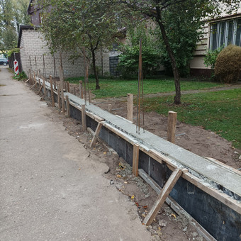 Tvoros pamatai, betonavimas Kaunas Tvoru statymas nuotrauka 9
