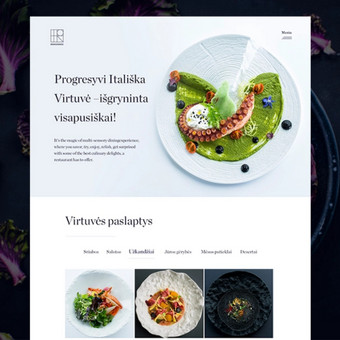 Svetainių dizainas (web design) Vilnius Lukas nuotrauka 2
