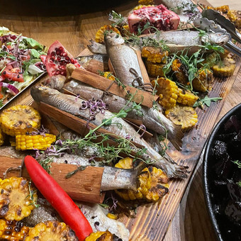 Platus meniu pasirinkimas Vilnius Barbekiu namai nuotrauka 2 Karštųjų patiekalų gaminimas Vilnius Barbekiu namai nuotrauka 2
