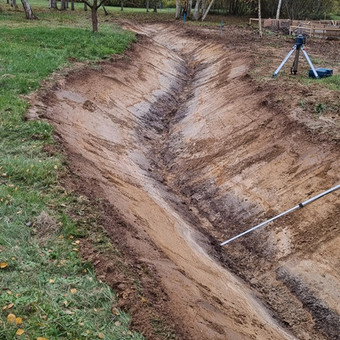 Apsaginiu griovių,kanalų kasimas Klaipėda UAB Savruna nuotrauka 13