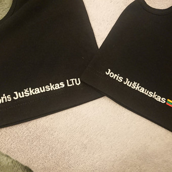 Drabužių siuvinėjimas Vilnius Ugnė Ašmėgaitė nuotrauka 1