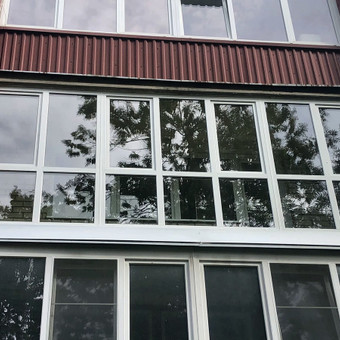 Balkonų stiklinimas Klaipėda MB Fenetas nuotrauka 2