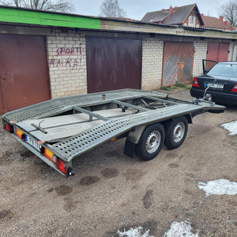PRIEKABŲ NUOMA. AUTOMOBILIŲ PERVEŽIMAS Klaipėda Ak autotransportas nuotrauka 3