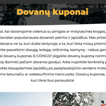 Nuo teksto „Apie mus“ iki jūsų produktų ar paslaugų aprašymo.
Nuo 7 Eur už 100 žodžių aprašymą. Kaunas Kristina Matukaitė nuotrauka 3 Tekstų interneto svetainėms kūrimas Kaunas Kristina Matukaitė nuotrauka 3