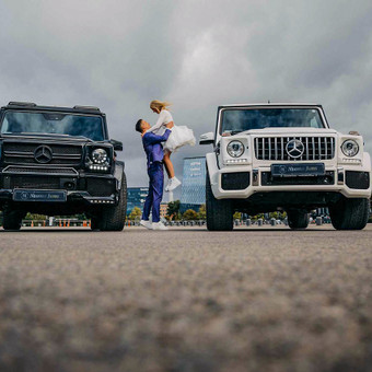 Geliko nuoma / Mercedes G noma / geliku nuoma Kaunas Automobilių nuoma su vairuotoju nuotrauka 2