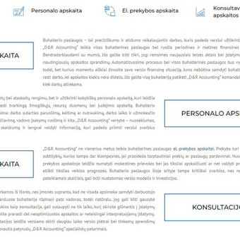 Svetainės tekstų sukūrimo kaina nuo 35 (produkto aprašmas) iki 1000 EUR (2 kalbų svetainė su produktais). Priklausomai nuo produkto, apimties, kalbų kiekio.
Landing page sukūrimas - 110-180 EUR. Vilnius Raminta Dobilienė nuotrauka 3 Tekstų interneto svetainėms kūrimas Vilnius Raminta Dobilienė nuotrauka 3