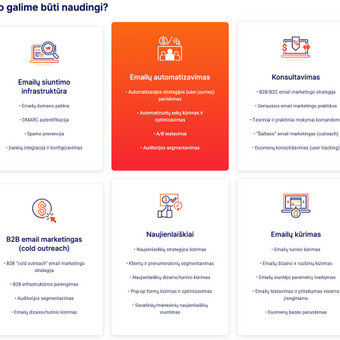 Adaptyvios email marketingo strategijos kūrimas Vilnius Maily nuotrauka 5