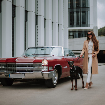 Cadillac DeVille 1966 kabrioletas Vilnius cadillacnuoma.lt nuotrauka 1