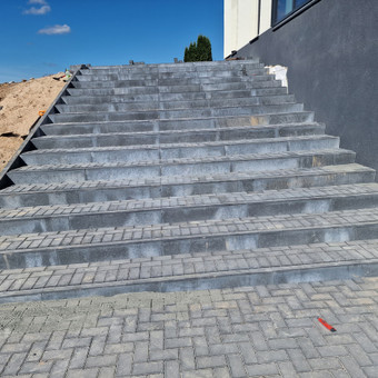 Laiptai iš trinkelių Šiauliai Egidijus nuotrauka 2