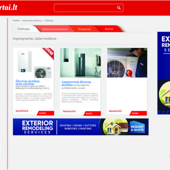 Svetainių dizainas (web design) Kaunas Darius Jelenskis nuotrauka 3