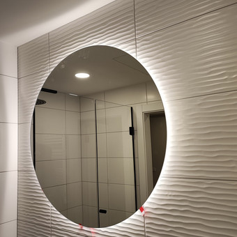 Veidrodžių su foniniu LED apšvietimu gamyba Vilnius MB „Glasnesta“ nuotrauka 3