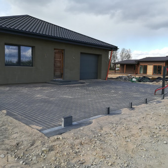 Įvažiavimo bordiūrų betonavimas Šiauliai BENO KIEMAS nuotrauka 4
