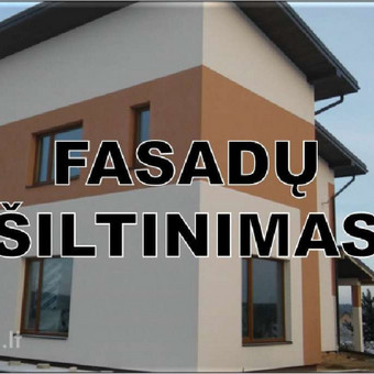 Fasadų, sienų šiltinimas Kaunas Evaldas Belickas nuotrauka 1