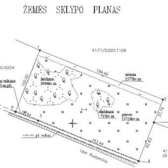 Žemės sklypo naudojimo tvarkos parengimas tarp bendraturčių norint parduoti, norint disponuoti tam tikra turto dalimi, norint ateityje padalinti/ atidalinti iš bendro sklypo Servituto nustatymo schema Vilnius Mindaugas nuotrauka 1 Geodeziniai matavimai Vilnius Mindaugas nuotrauka 1