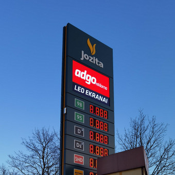 Degalinių ir reklaminiai pilonai Kaunas White Line Styling UAB nuotrauka 4