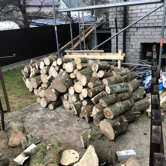 Malkų pjovimas ,skaldymas Kaunas Arboristas Egidijus nuotrauka 12