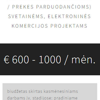 Vidutinės apimties svetainės Vilnius UAB Market Rats nuotrauka 4