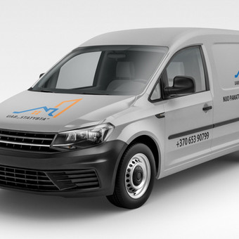 Realaus maketo pagal Jūsų autotransportą parengimas, suderinimas ir apklijavimas. Kaunas MB Juodas liūtas nuotrauka 1 Reklama ant transporto Kaunas MB Juodas liūtas nuotrauka 1