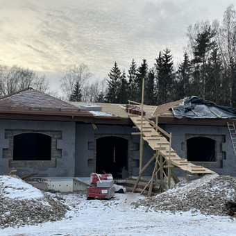 Stogų dengimas Vilnius Wood House nuotrauka 3