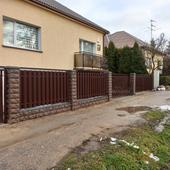 Metalinės tvoros Šiauliai UAB Plast trade nuotrauka 2