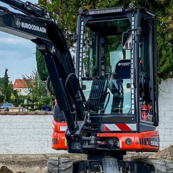Mini ekskavatoriaus nuoma Vilnius UAB "Racionalus sprendimas" nuotrauka 3
