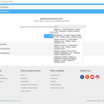 El. parduotuvių kūrimas su nopCommerce, apmokėjimu integravimas, siuntimu integravimas, sujungimas su buhalterine programom, web reklama, SEO, virusinių(XSS) atakų prevencija. Vilniaus rajonas Andzej Subatovic nuotrauka 6 El. parduotuvių kūrimas su nopCommerce, apmokėjimu integravimas, siuntimu integravimas, sujungimas su buhalterine programom, web reklama, SEO, virusinių(XSS) atakų prevencija. Vilniaus rajonas Andzej Subatovic nuotrauka 6