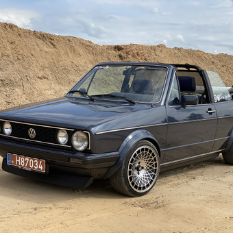 VW Golf Mk1 cabrio Vilnius RetroNILL (Retro car rent) nuotrauka 5