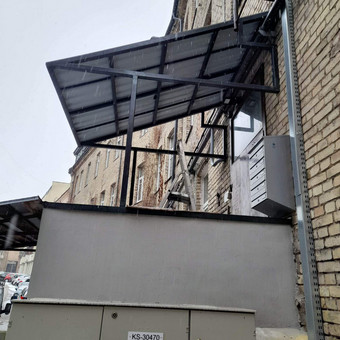 Stogines ,pikarbonato danga,skardine ir t.t galerijoje daugiau foto Vilnius MB Pintas vamzdis nuotrauka 11 Stoginės, stoginių gamyba Vilnius MB Pintas vamzdis nuotrauka 11