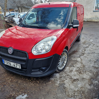 Fiat Doblo Maxi 1.6D, mechaninė greičių dėžė Vilnius UAB Eddytrans nuotrauka 24