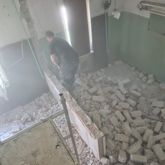 Sienų, pertvarų, perdangų, grindų, gips. kartono, plytelių, metalinių staktų išėmimas ir ardymas Klaipėda Giedrius Jomantas nuotrauka 7 Griovimo/ardimo darbai Klaipėda Giedrius Jomantas nuotrauka 7