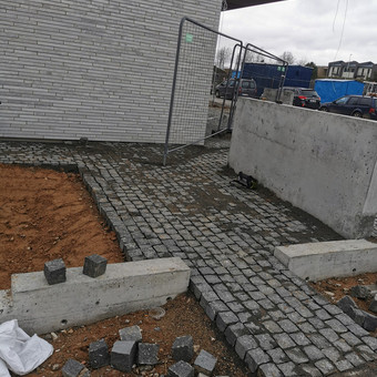 Akmens masės trinkelių klojimas Vilnius Gytis nuotrauka 4
