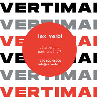 Iš audio arba video įrašų transkribuotų tekstų vertimas. Vilnius Vertimų biuras „Lex verbi“ nuotrauka 30 Transkribuotų tekstų vertimas Vilnius Vertimų biuras „Lex verbi“ nuotrauka 30