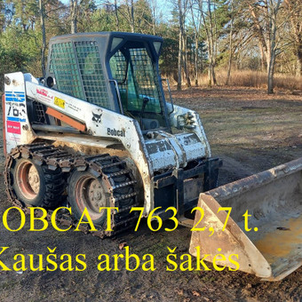 Bobcat nuoma Vilnius VšĮ "Kultūros paveldo išsaugojimo pajėgos" nuotrauka 4