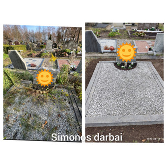 Galiu sutvarkyti apleistus kapelius, ravėti, apsodinti kapą. Sodinu gėles pasitarusi su užsakovu. Šiauliai Simona Kazlauskienė nuotrauka 1 Kapų tvarkymas Šiauliai Simona Kazlauskienė nuotrauka 1