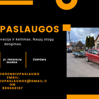 Stogų remontas Utenos rajonas Stodengių Paslaugos nuotrauka 1