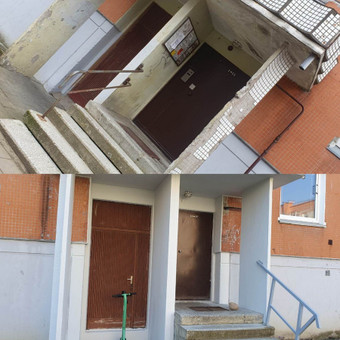 Laiptinių renovacija. Klaipėda MB "Uostamiesčio aukštalipiai" nuotrauka 9 Įvairūs darbai Klaipėda MB "Uostamiesčio aukštalipiai" nuotrauka 9